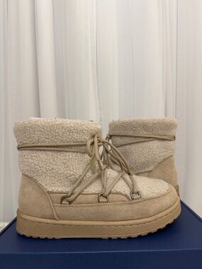 Sherpa Snow Boots (Beige)